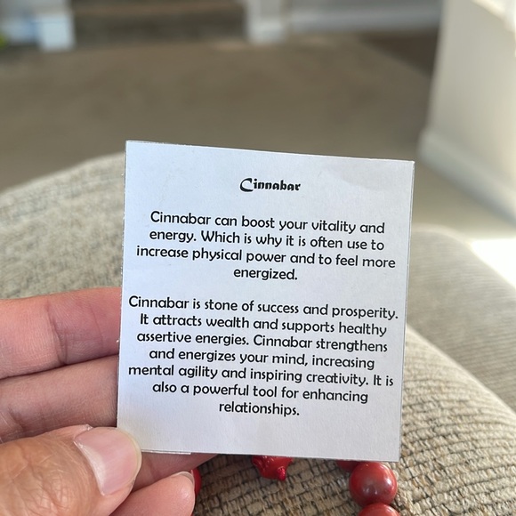 100% Cinnabar with piyao - Picture 4 of 5